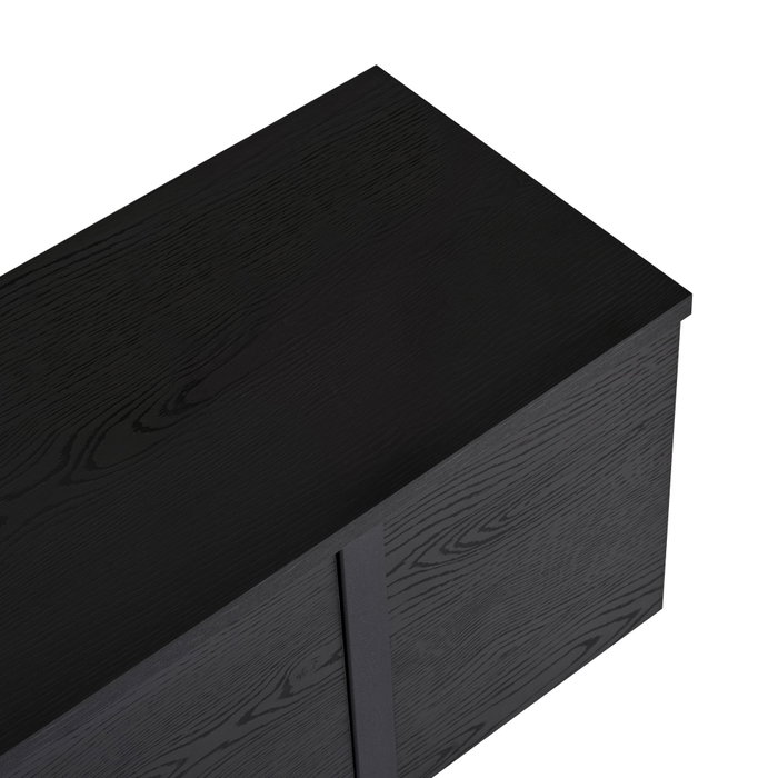 Nordure Soporte para TV Onera Negro Madera Nordure Soporte para TV Onera Negro Madera